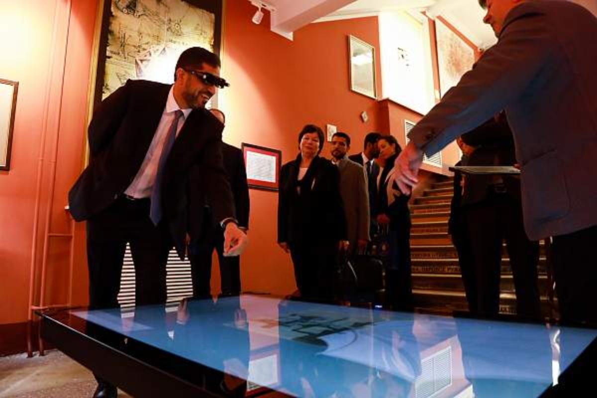 Почетные гости в Музее-мастерской «3Da Vinci»‎