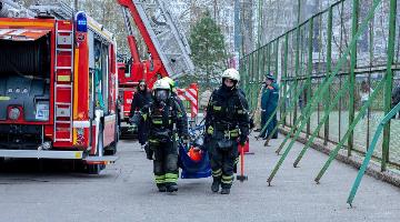 В РГГУ были проведены пожарно-тактические занятия
