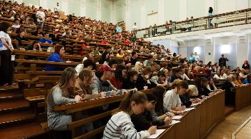 В РГГУ прошла ежегодная общероссийская акция «Тотальный диктант»