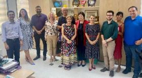 The RSUH delegation visited partner universities in Brazil