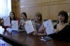 Вручение сертификатов участникам курса "Шанхайские лекцИИ 2010"