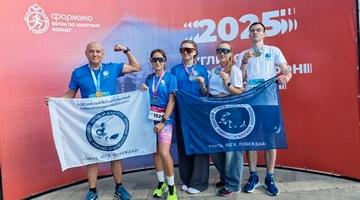 Команда Бегового клуба РГГУ «Ахиллес и черепаха» выступила на полумарафоне «Волжский берег» в Угличе