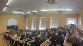 On April 3, as part of the first day of the Career Week, the Faculty of Management of RSUH was visited by representatives of Dom.rf and the HR director of BBDO Group