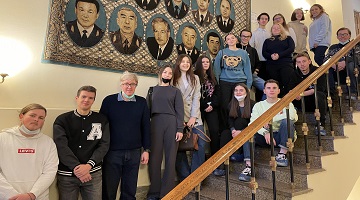 Студенты Гуманитарного колледжа РГГУ посетили Государственную Думу Федерального Собрания Российской Федерации