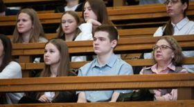At RSUH, on the Day of Russian Science, schoolchildren were initiated into their future professions