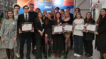 Студенты ФРиСО РГГУ завоевали 5 призовых мест в Всероссийском конкурсе «PR-Battle» от АКМР и стали признанными «новыми лидерами коммуникаций»