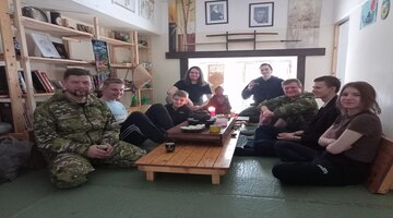 Cтуденты РГГУ отмечают День защитника Отечества в Центре боевых искусств