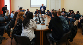 A meeting of experts of the All-Russian Interethnic Youth Union with RSUH students took place on March 23, 2023