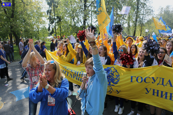 Парад московского студенчества 2014