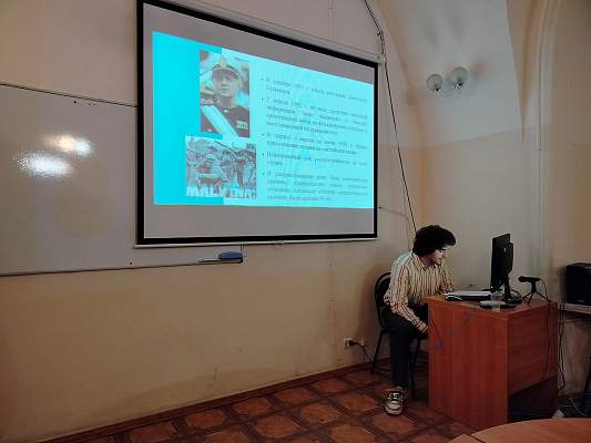 Студенты-участники научного проекта провели молодежную секцию в рамках «XII Кнорозовских чтений»