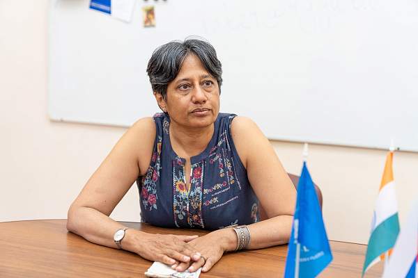 РГГУ с визитом посетила профессор университета Пуны имени Савитрибаи Пхуле (Индия) Анагха Бхат-Бехере