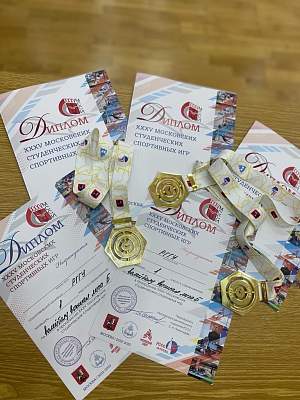 Сборная РГГУ по волейболу — чемпион Высшей лиги Б сезона 22/23 XXXV МССИ