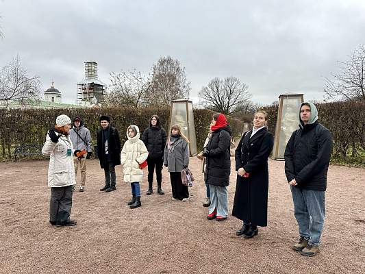 Студенты Исторического факультета посетили музей-усадьбу Кусково 