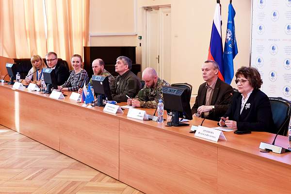 В РГГУ состоялась встреча с действующими бойцами штурмового подразделения армии России и директором Фонда «Время выбрало нас»
