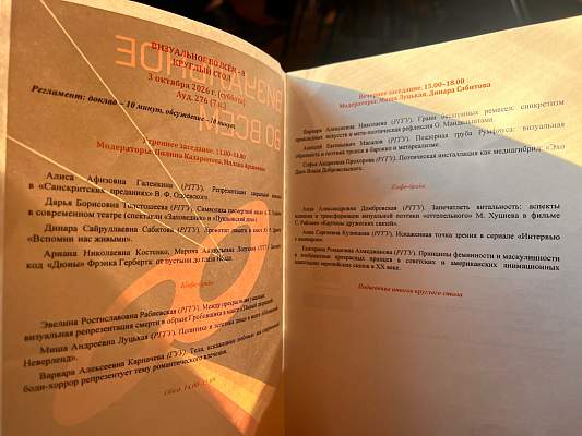 В РГГУ состоялся круглый стол «Визуальное во всём – 8»