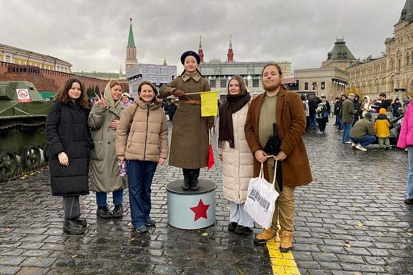 Студенты Института психологии им. Л.С. Выготского посетили музей под открытым небом на Красной площади