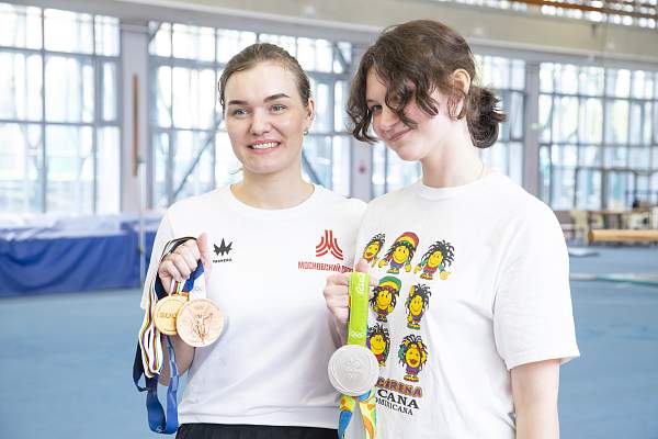 Разминка с чемпионом!