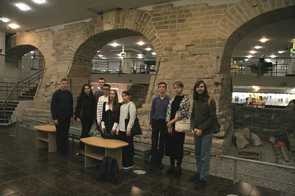 Участники СНО ВИД посетили Музей археологии Москвы