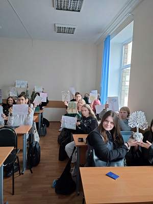 Выставка работ в рамках "Учебно-творческих мастерских" профессора И.А. Петуховой