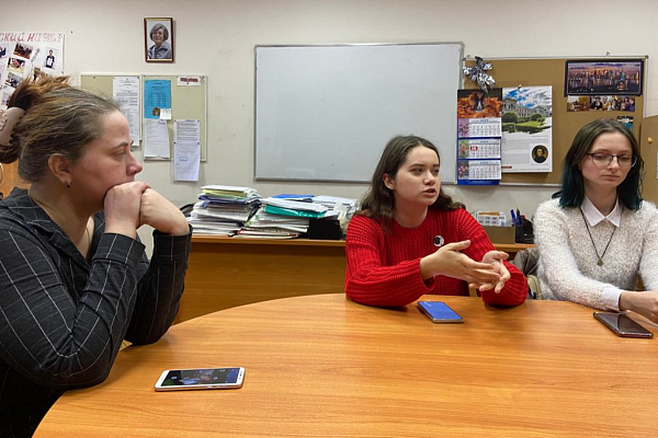 В РГГУ состоялось заседание студенческого научного объединения  «Документ. Архив. Дипломатия»