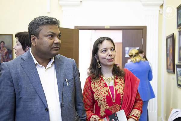 В РГГУ открылась выставка «Дыхание Индии»