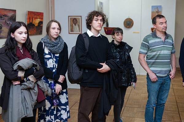 Открытие выставки Судана