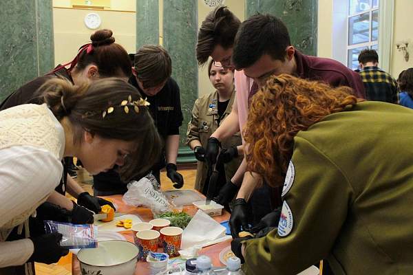 Кулинарная битва в Школе Сервиса