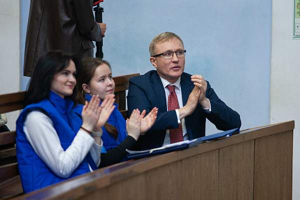 В РГГУ в День российской науки прошло Посвящение в будущие профессионалы школьников предпринимательских классов  