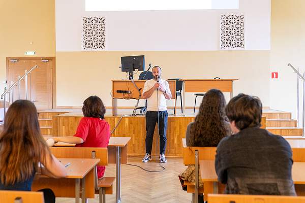 Встреча руководства университета с иностранными студентами