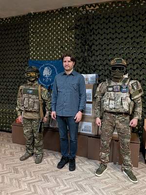 РГГУ передал гуманитарную помощь бойцам подразделения беспилотной авиации в зону проведения СВО