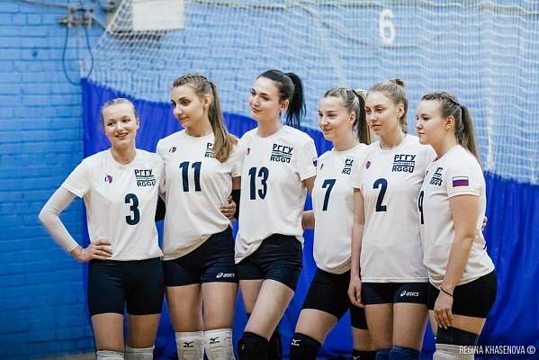 Сборная РГГУ по волейболу — чемпион Высшей лиги Б сезона 22/23 XXXV МССИ