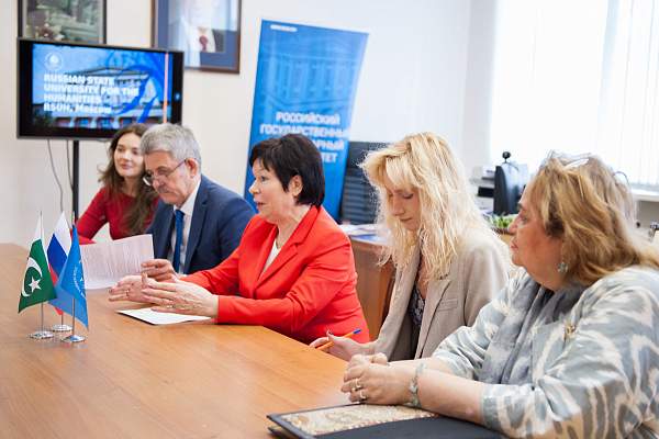 РГГУ укрепляет академические связи с Пакистаном: университет посетила советник Посольства Исламской Республики