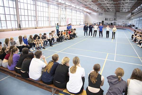 Разминка с чемпионом!