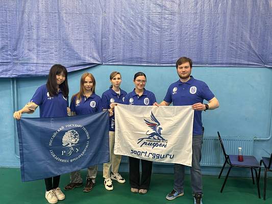 Сборная РГГУ по дартс успешно выступила на спортивных играх