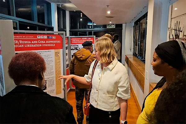 Выставка РГГУ о роли СССР, России и Кубы в борьбе с апартеидом открылась в Кейптауне
