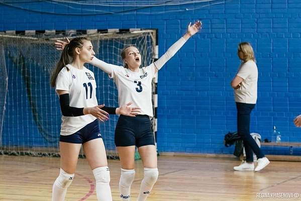 Сборная РГГУ по волейболу — чемпион Высшей лиги Б сезона 22/23 XXXV МССИ