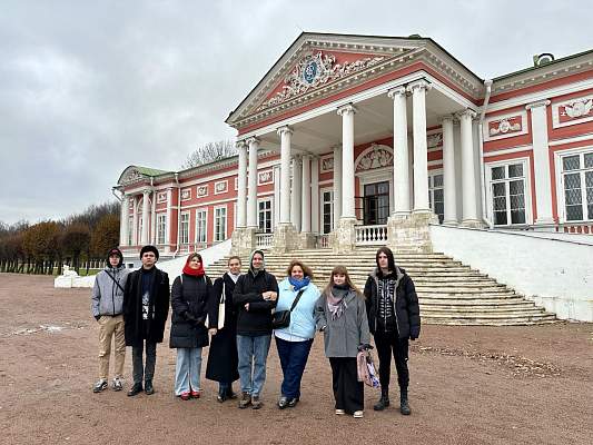 Студенты Исторического факультета посетили музей-усадьбу Кусково 