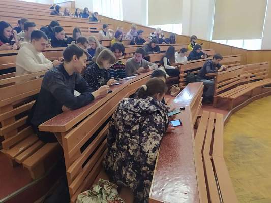 В РГГУ прошел Исторический диктант