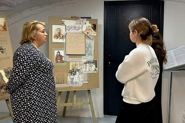 Студентка РГГУ выступила в Центральной городской библиотеке г. Переславля-Залесского 