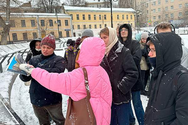 Студенты исторического факультета посетили Хитровскую площадь