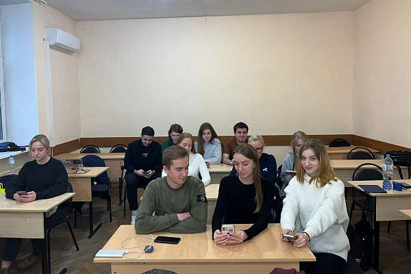 Состоялось заседание студенческого научного объединения «Прогресс», посвященное 75-летию Всеобщей декларации прав человека