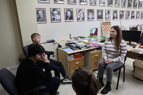 Студенты 5-го курса Института Психологии провели тренинг для 6-х классов в ГПНТБ  России