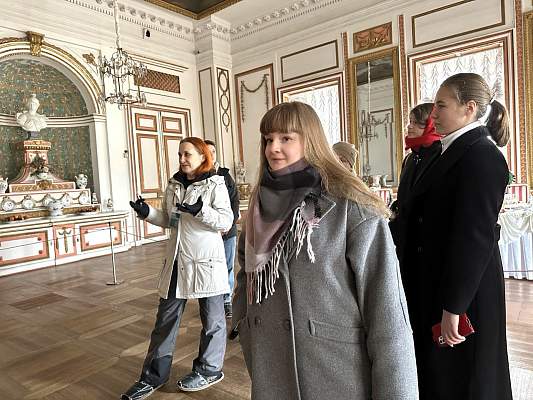 Студенты Исторического факультета посетили музей-усадьбу Кусково 