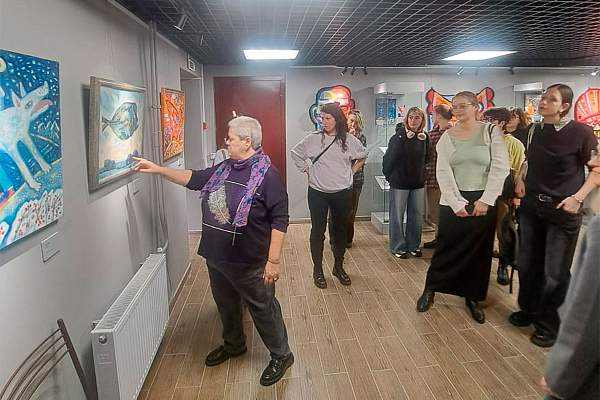 Выставка В.Е. Гусевой «Путь художника» 