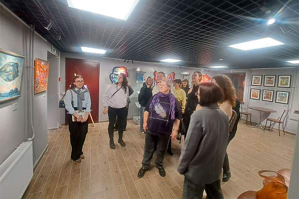 Выставка В.Е. Гусевой «Путь художника» 