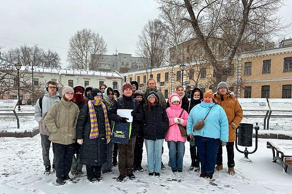 Студенты исторического факультета посетили Хитровскую площадь
